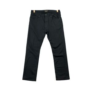 Jachs New York Pants Men's 33x27* Black Slim Straight Academia 5-Pocket Preppy